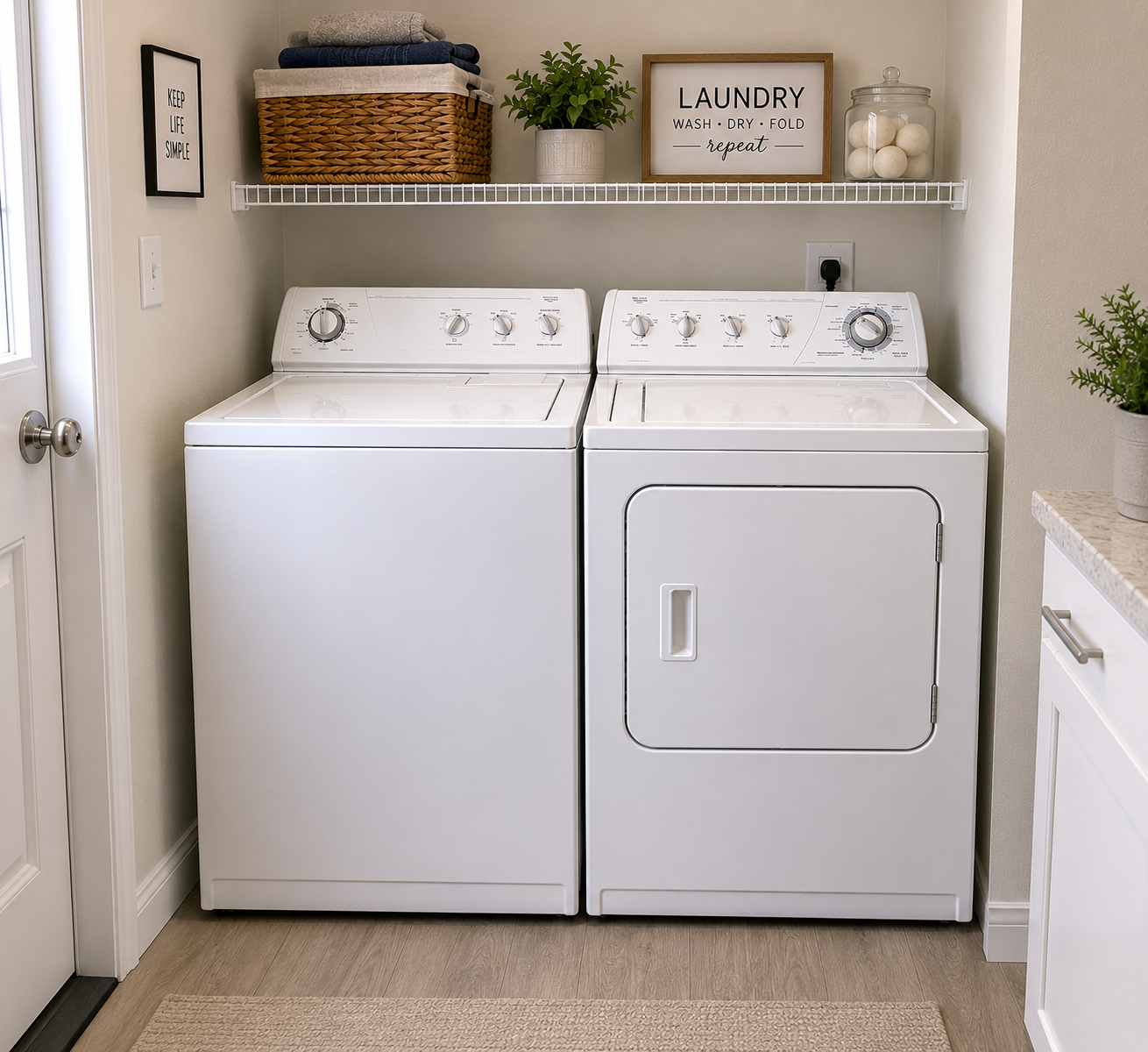 Washer & Dryer Set